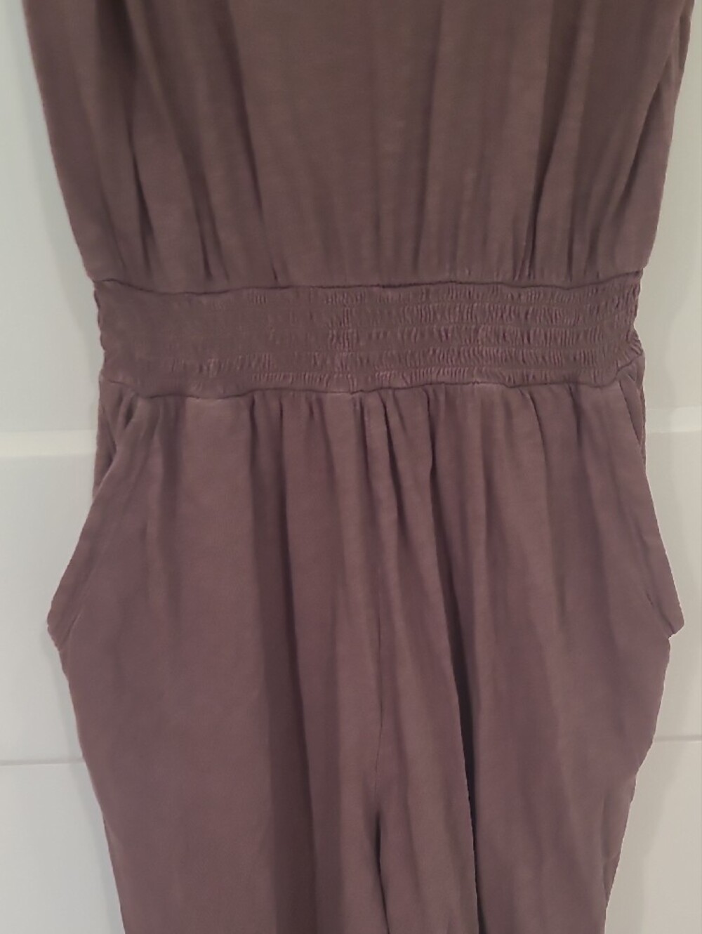 aerie Sleeveless Brown 100% Cotton Jumpsuit - Picture 5 of 6